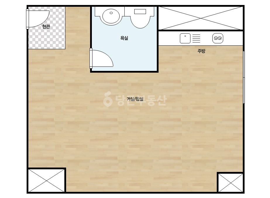 확장 평면도