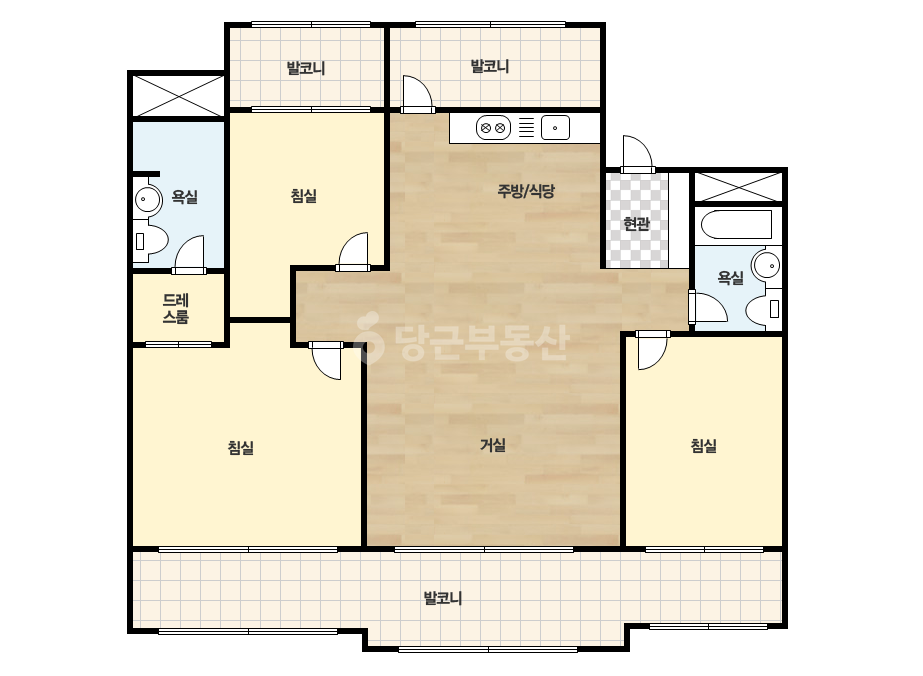 기본 평면도