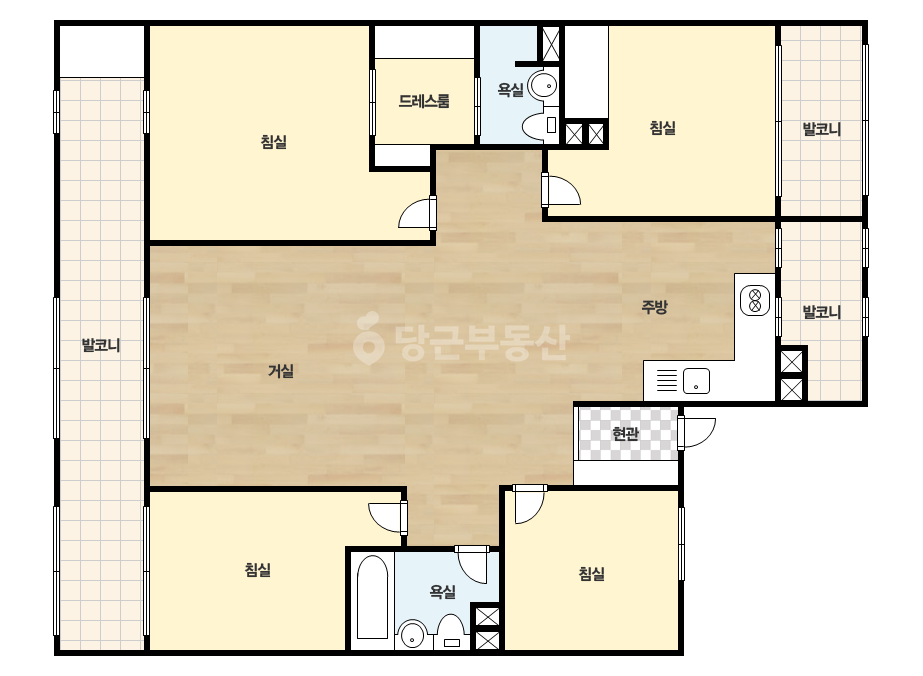 기본 평면도