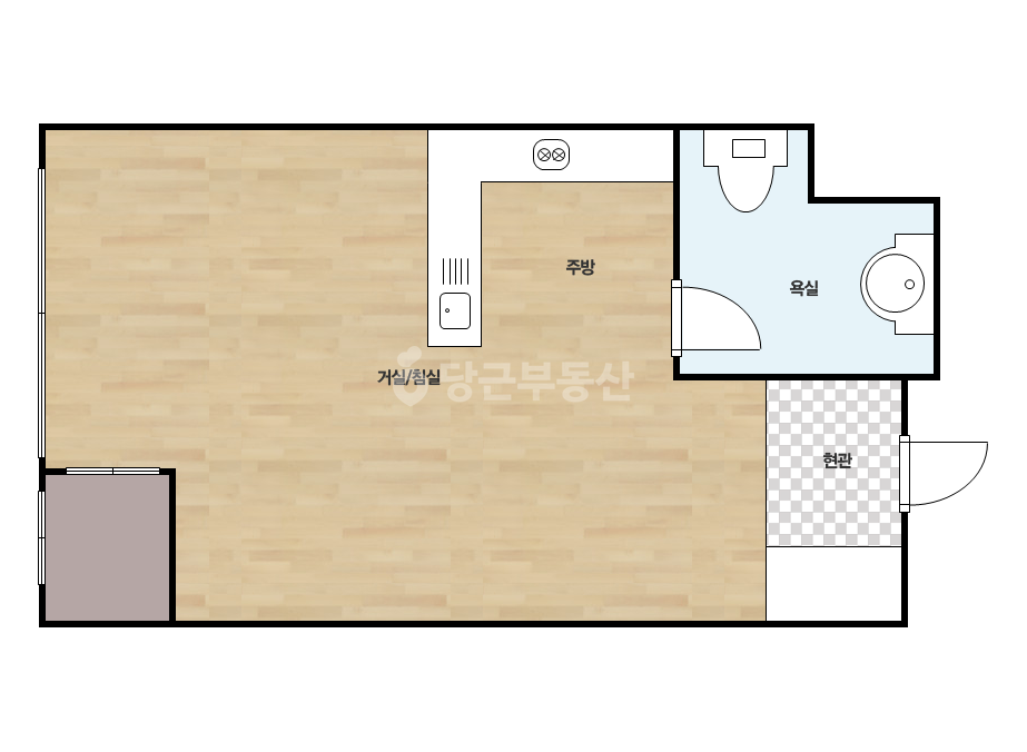 확장 평면도
