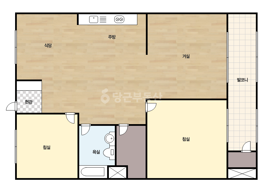 기본 평면도