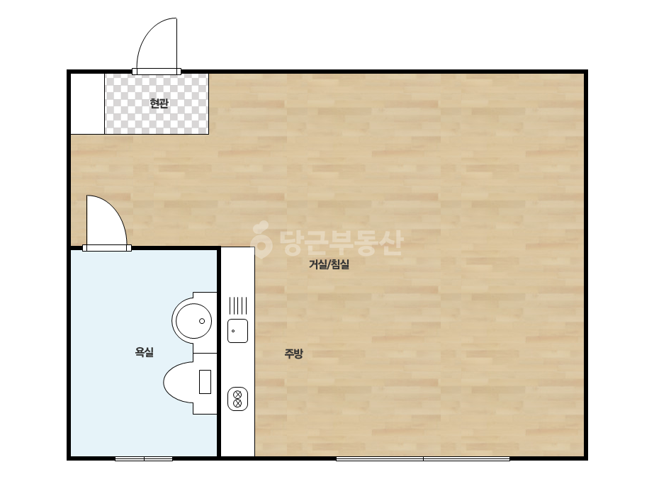 확장 평면도