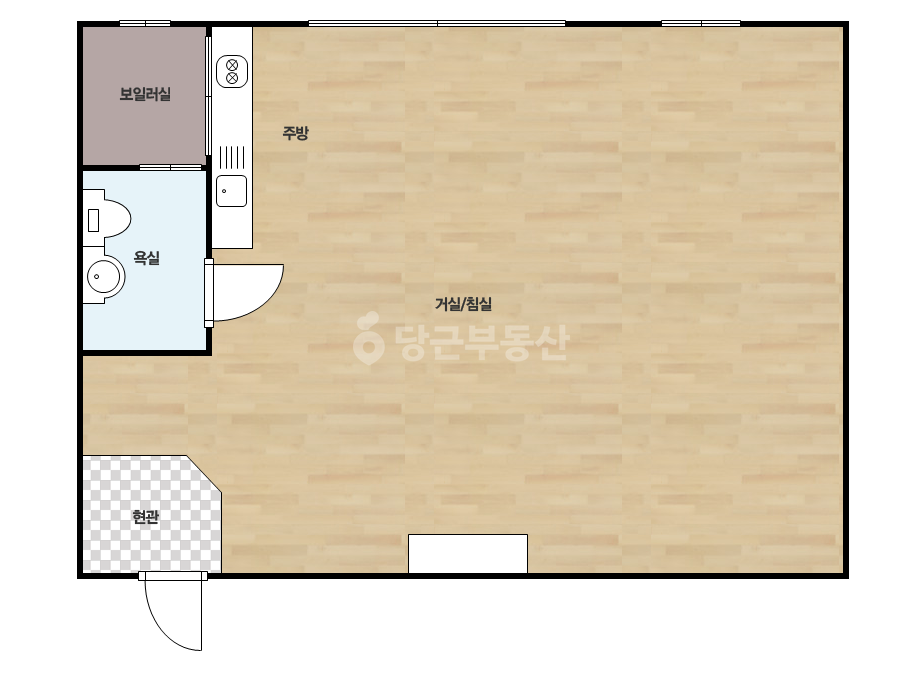 확장 평면도