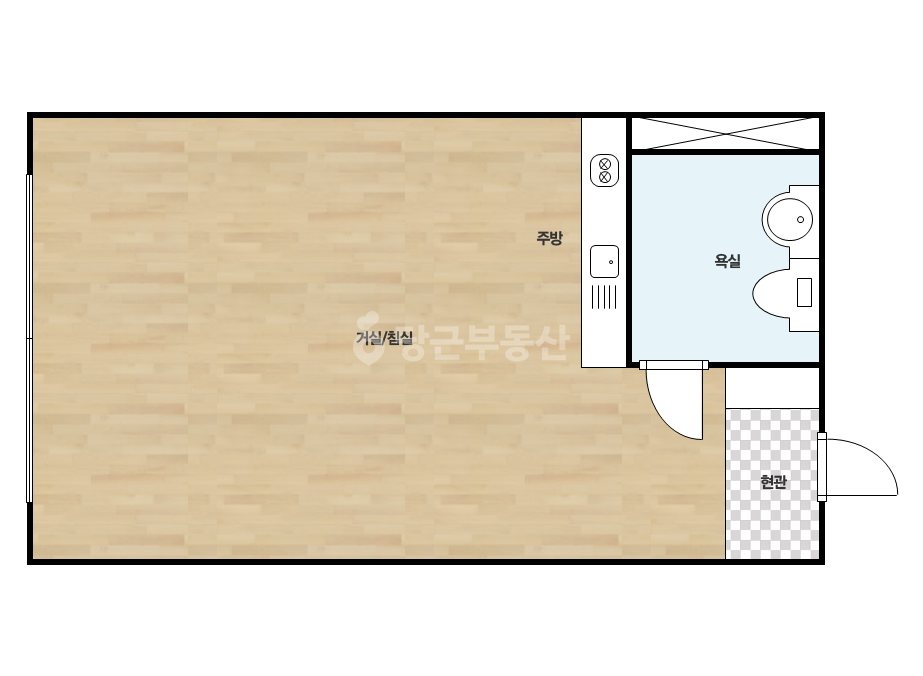 확장 평면도