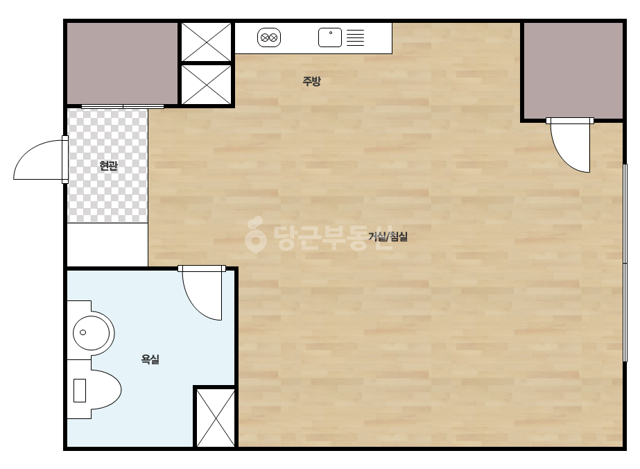 확장 평면도