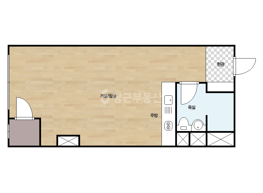 확장 평면도