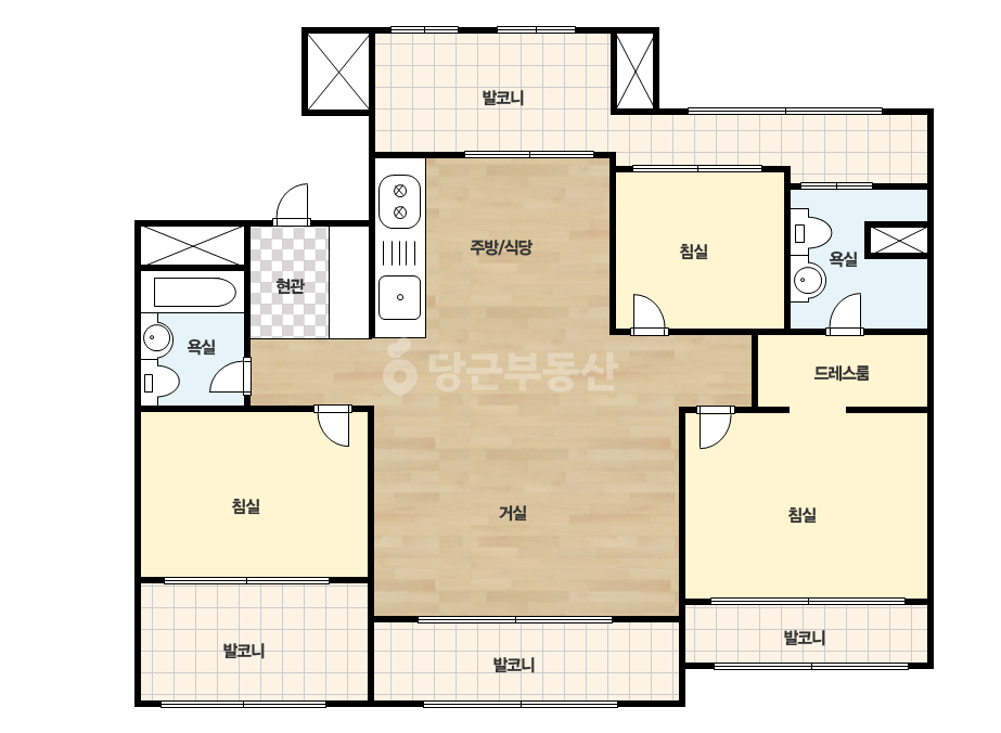 기본 평면도
