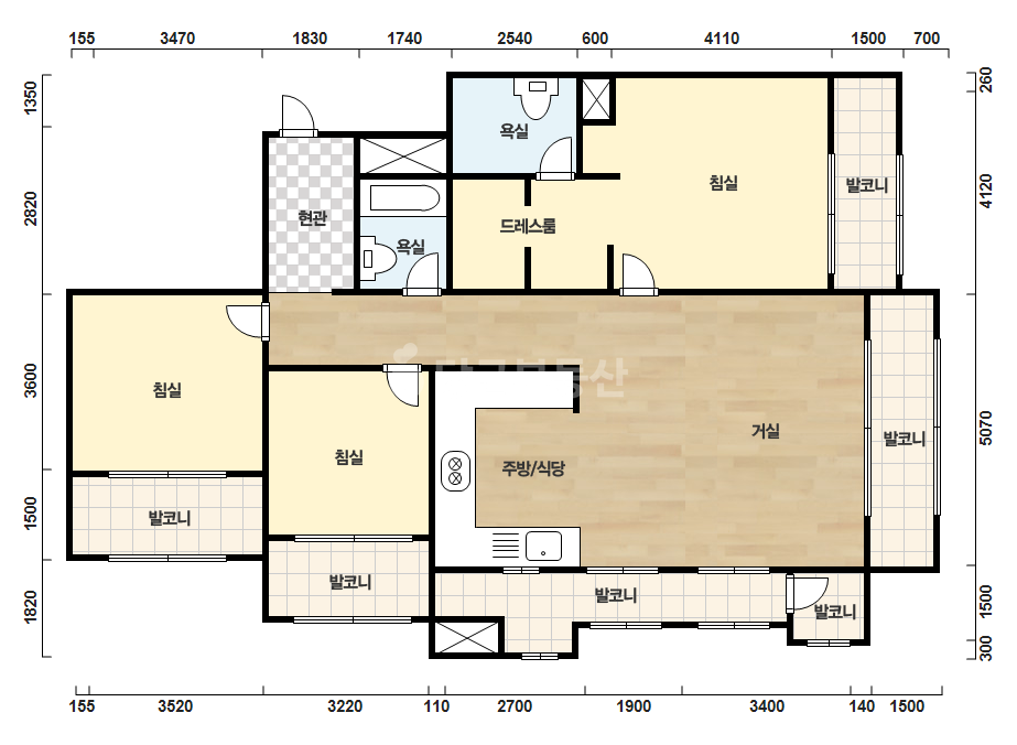 기본 평면도