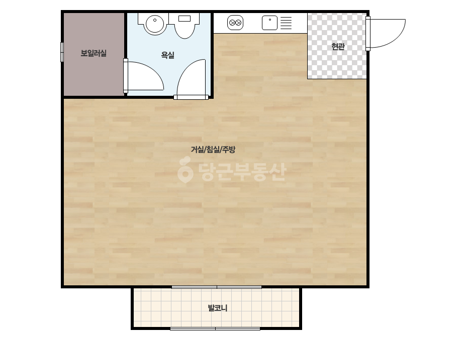 확장 평면도