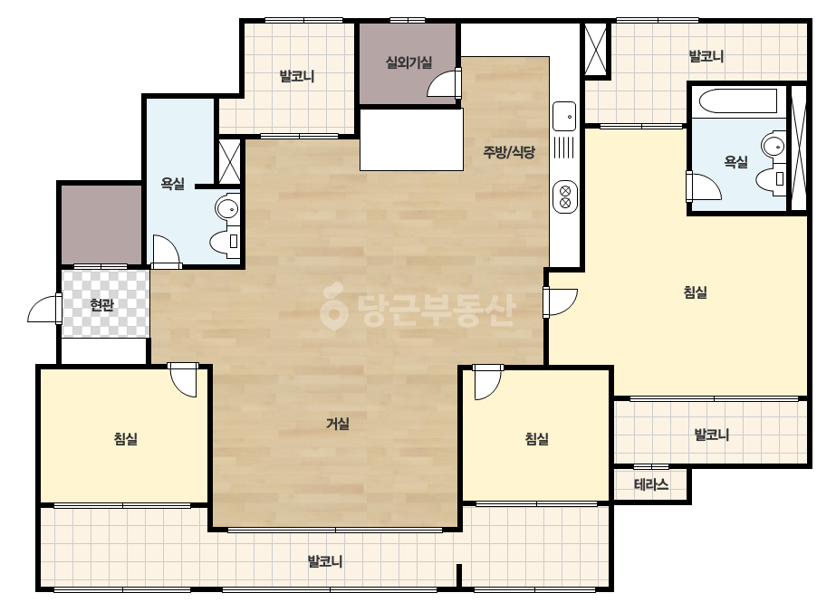 기본 평면도
