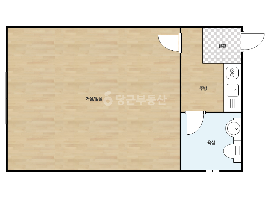 확장 평면도