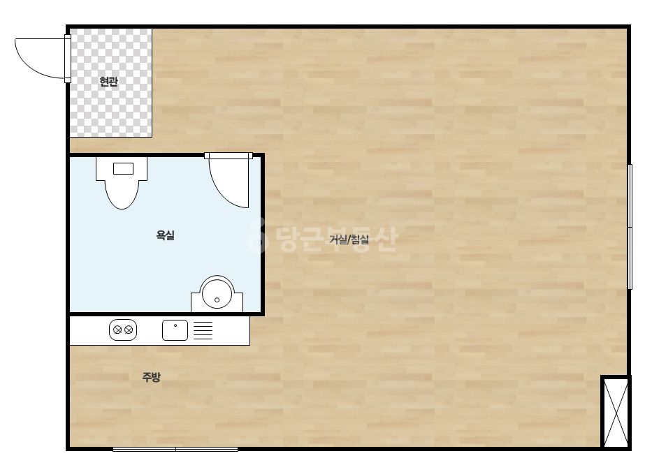 확장 평면도