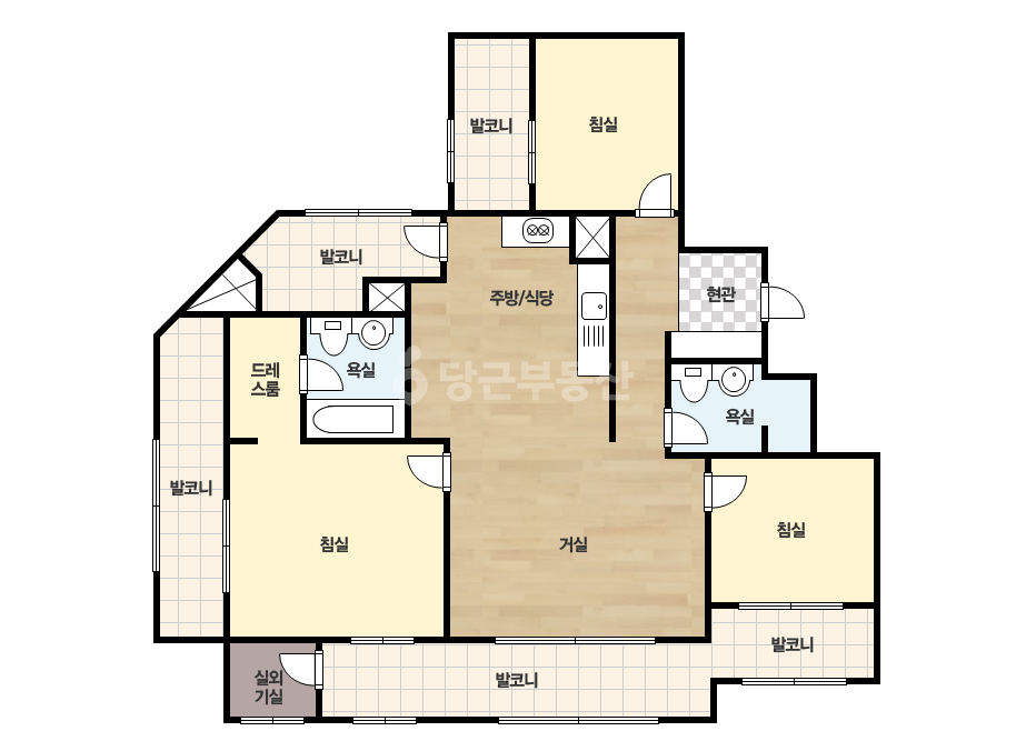 기본 평면도