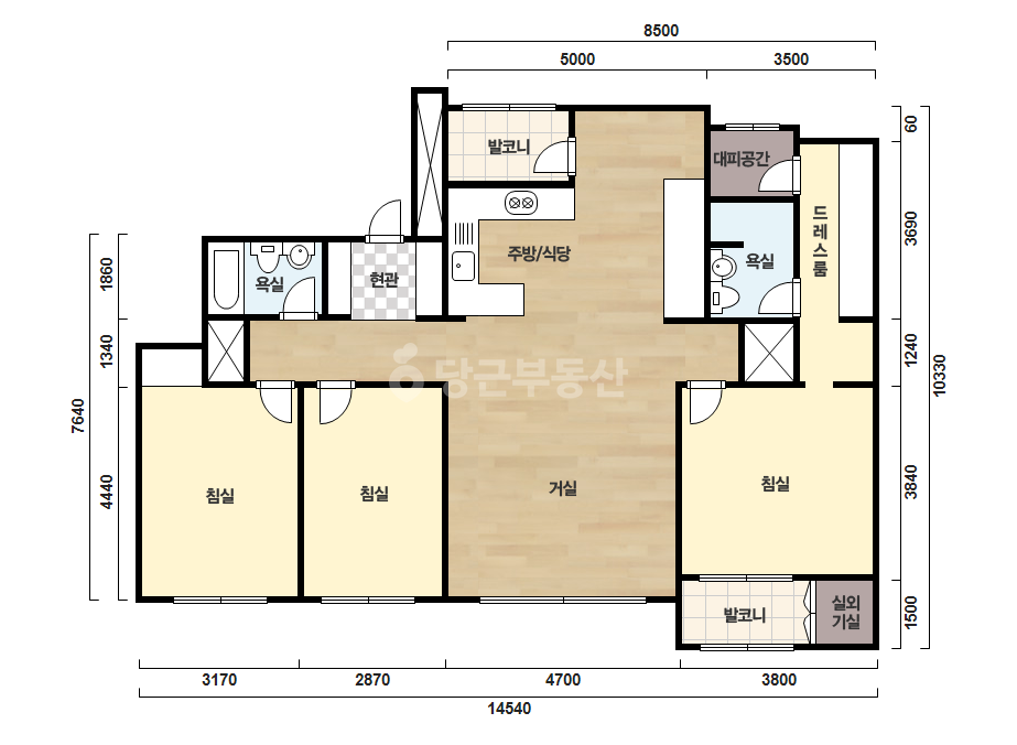 기본 평면도