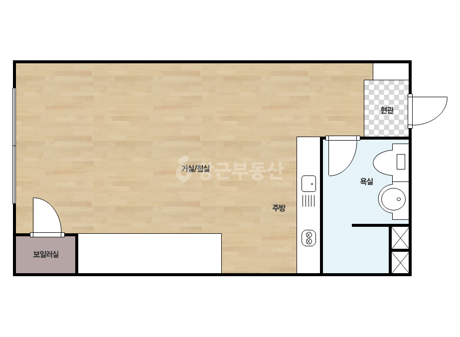 확장 평면도