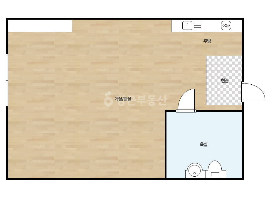 확장 평면도
