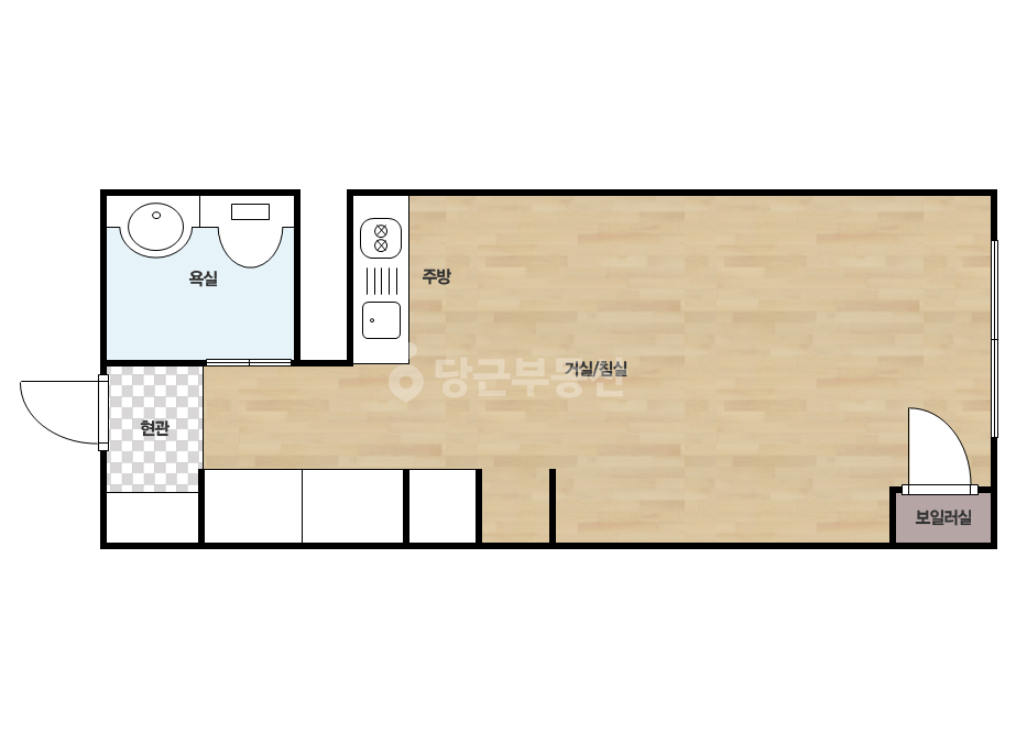 확장 평면도