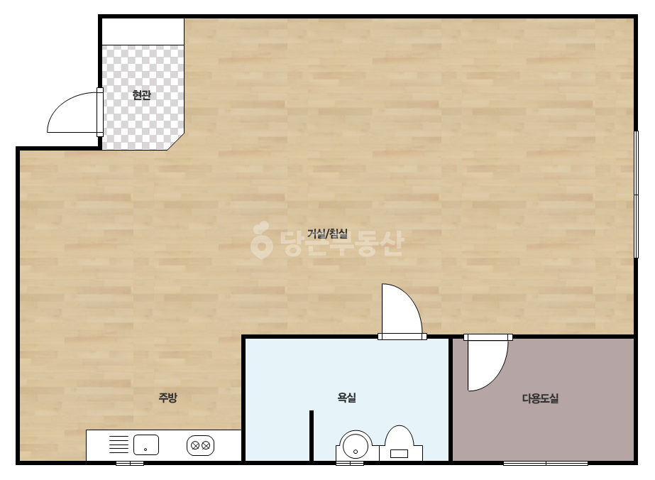 확장 평면도