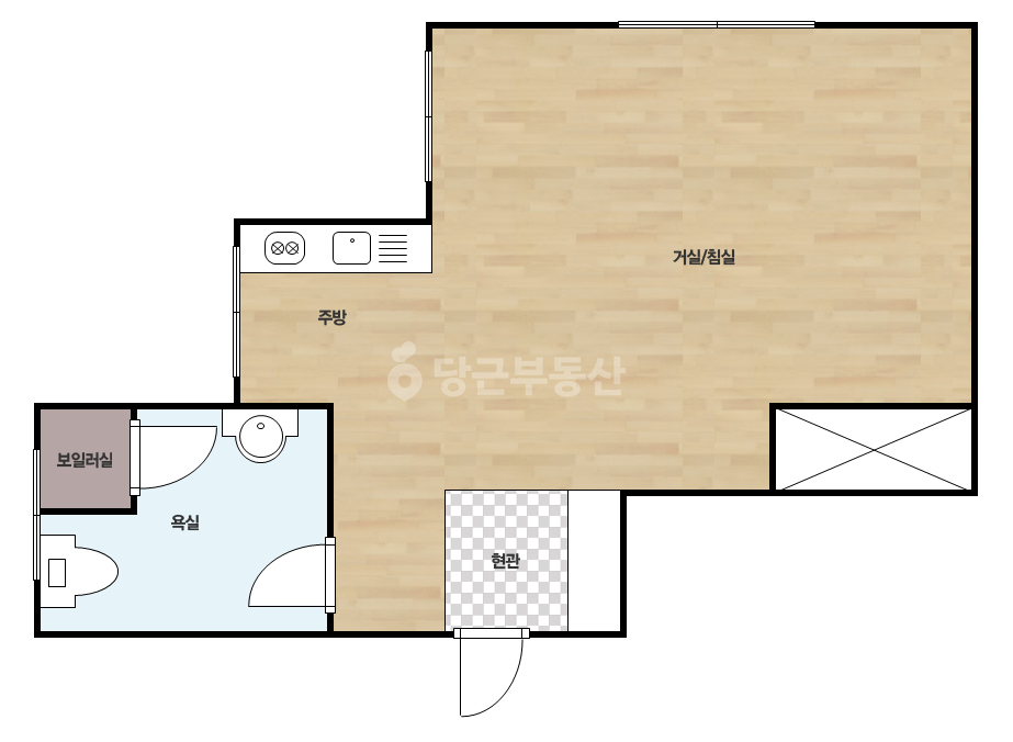 확장 평면도