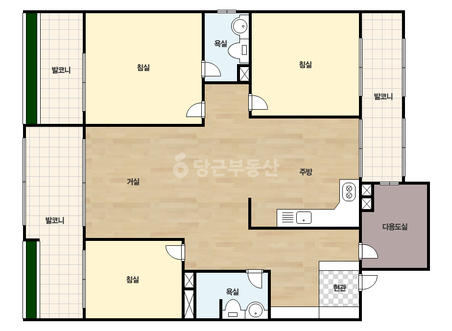 기본 평면도