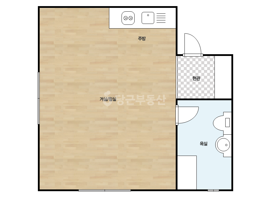 확장 평면도