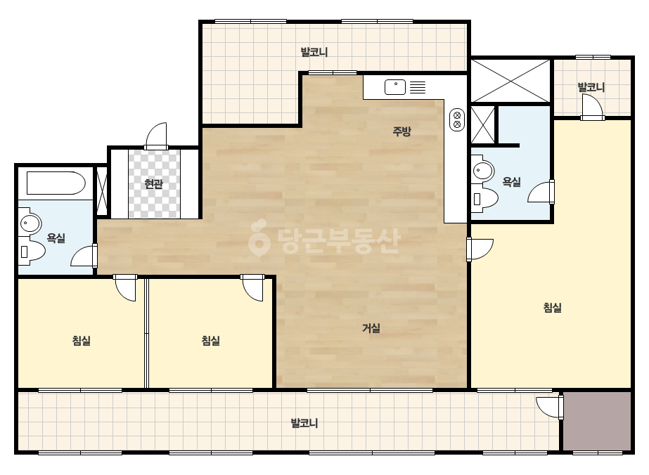 기본 평면도