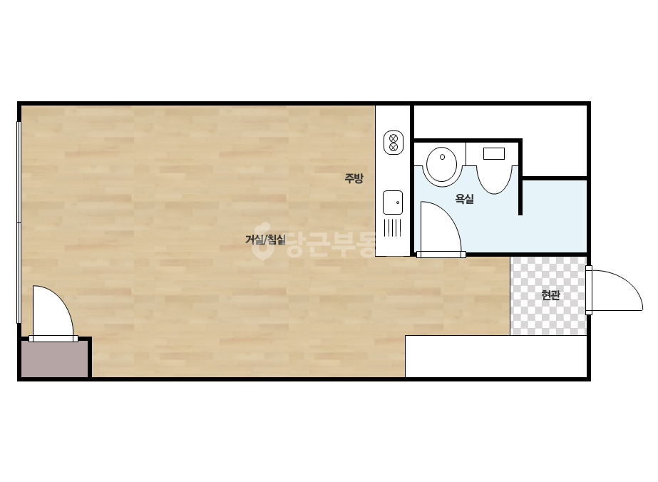 확장 평면도