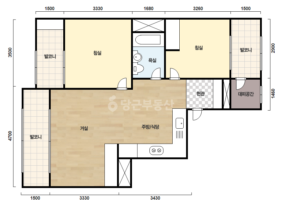 기본 평면도