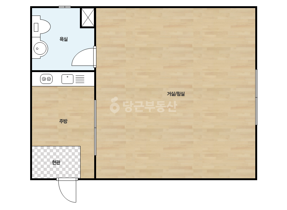 확장 평면도