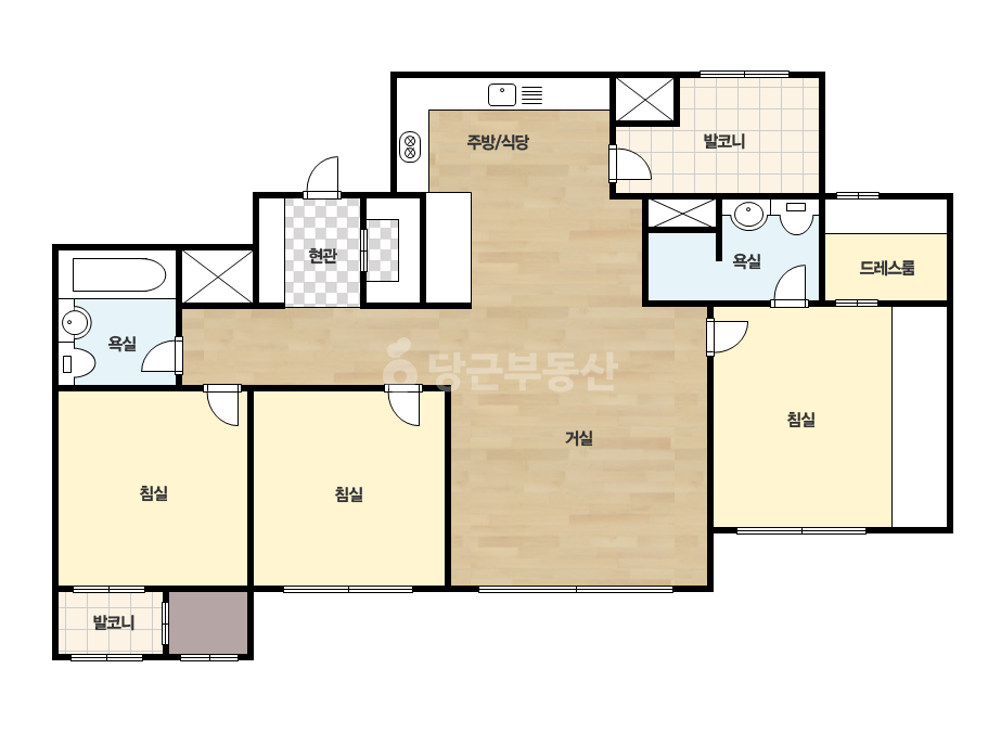 기본 평면도