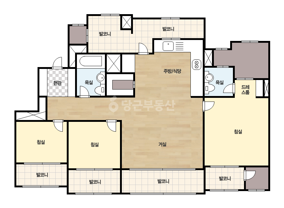 기본 평면도