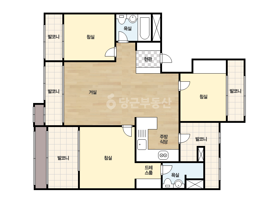 기본 평면도