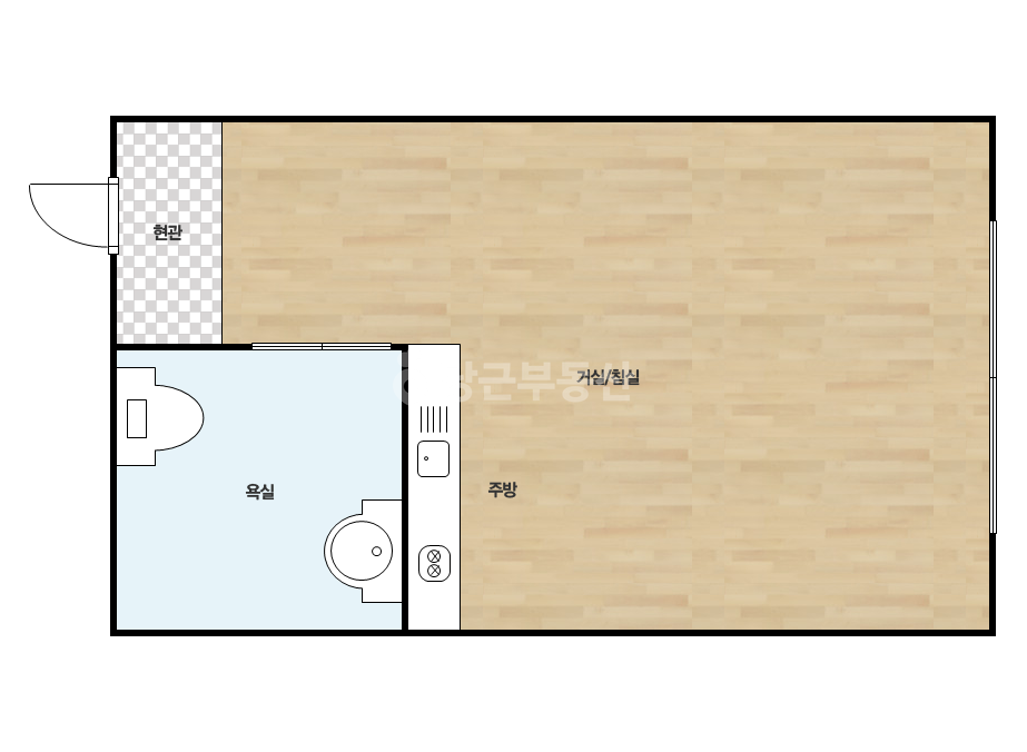 확장 평면도