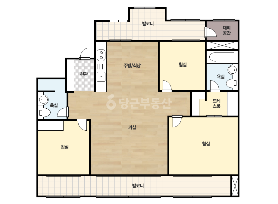 기본 평면도