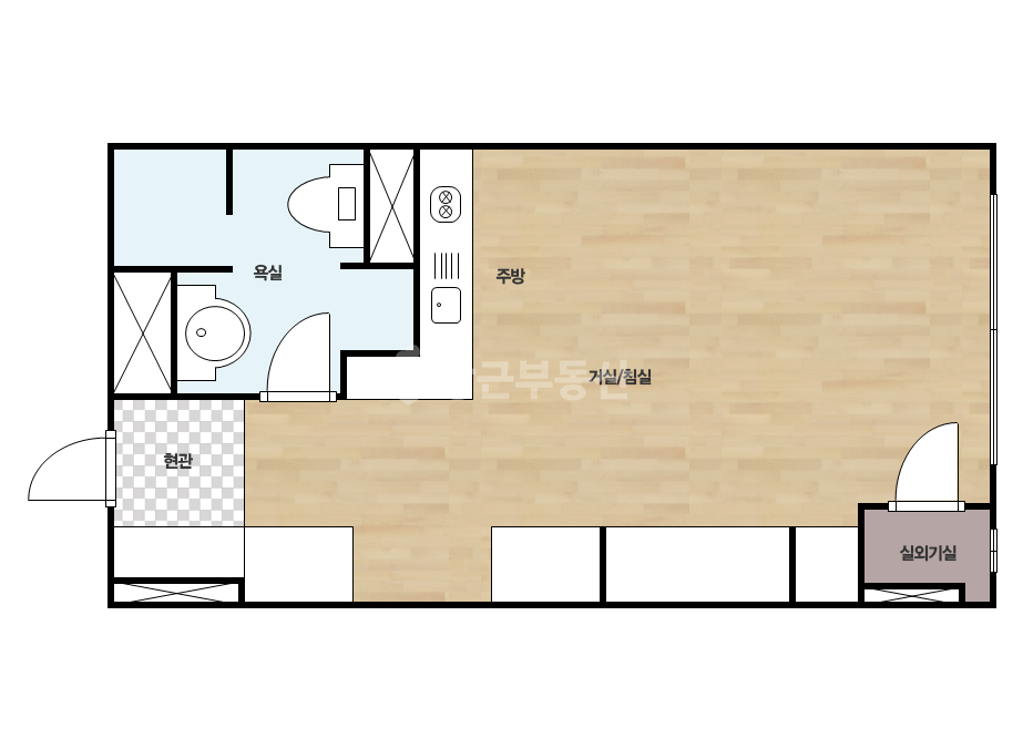 확장 평면도