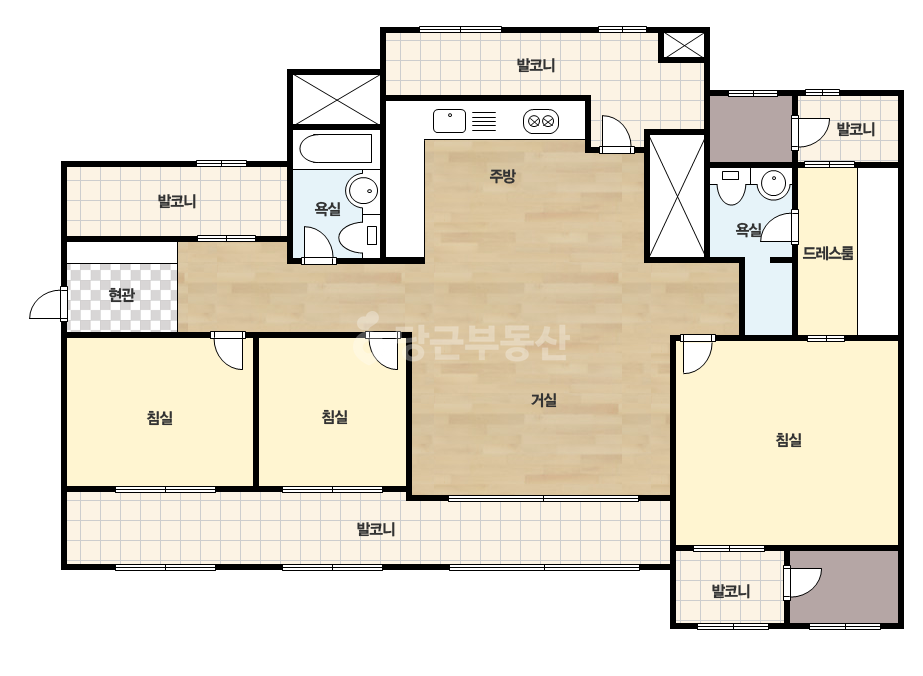 기본 평면도