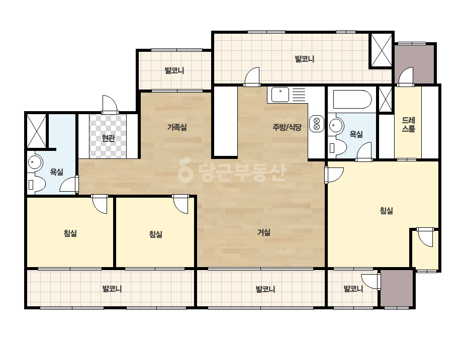기본 평면도
