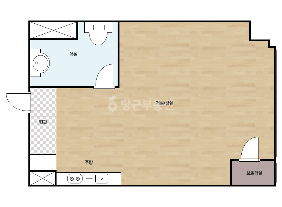 확장 평면도