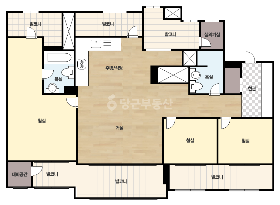 기본 평면도