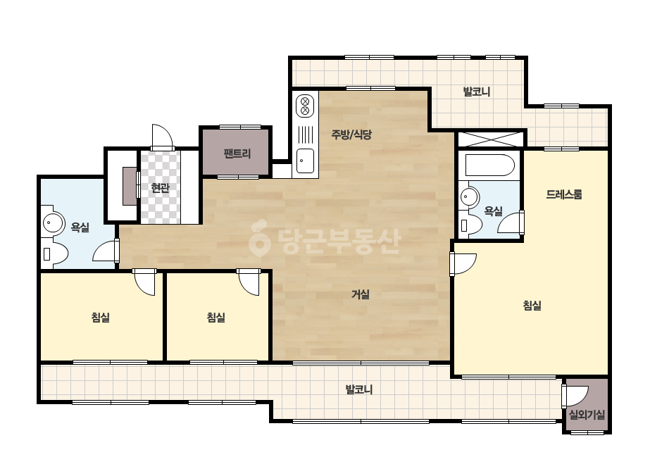 기본 평면도