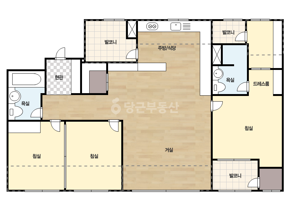 확장 평면도