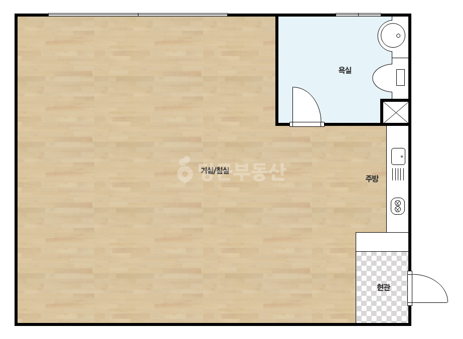 확장 평면도