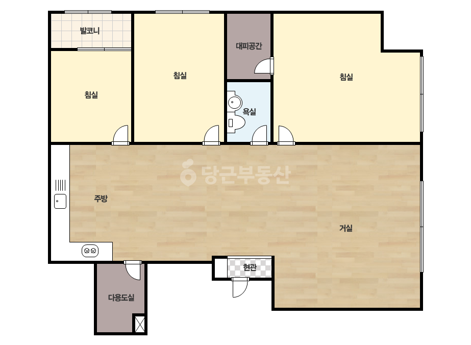 확장 평면도