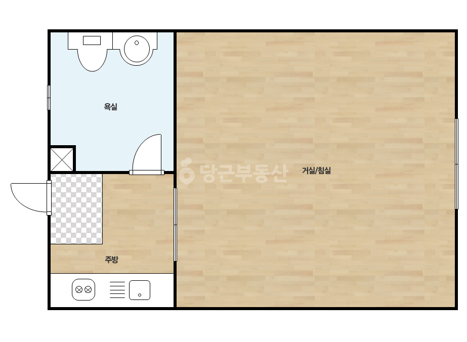 확장 평면도