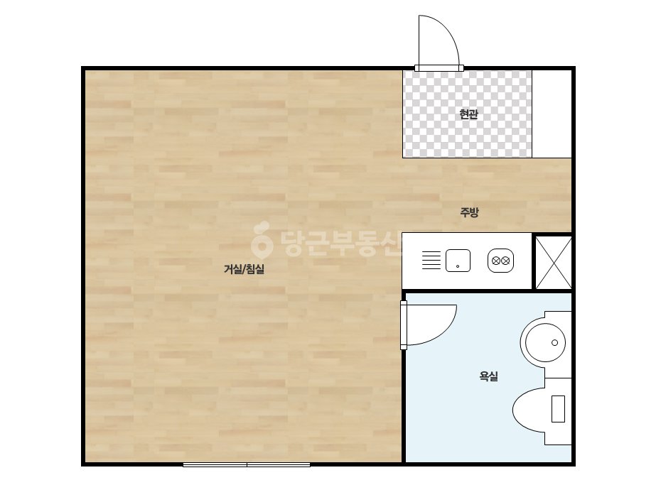 확장 평면도