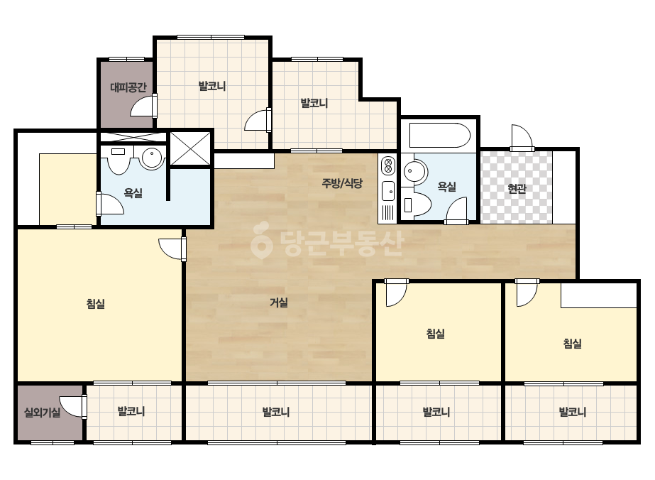기본 평면도