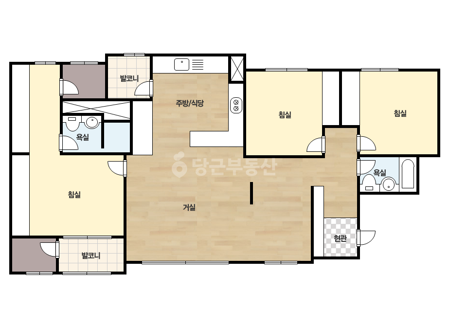 확장 평면도
