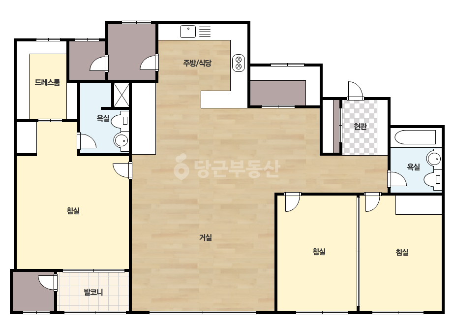 확장 평면도