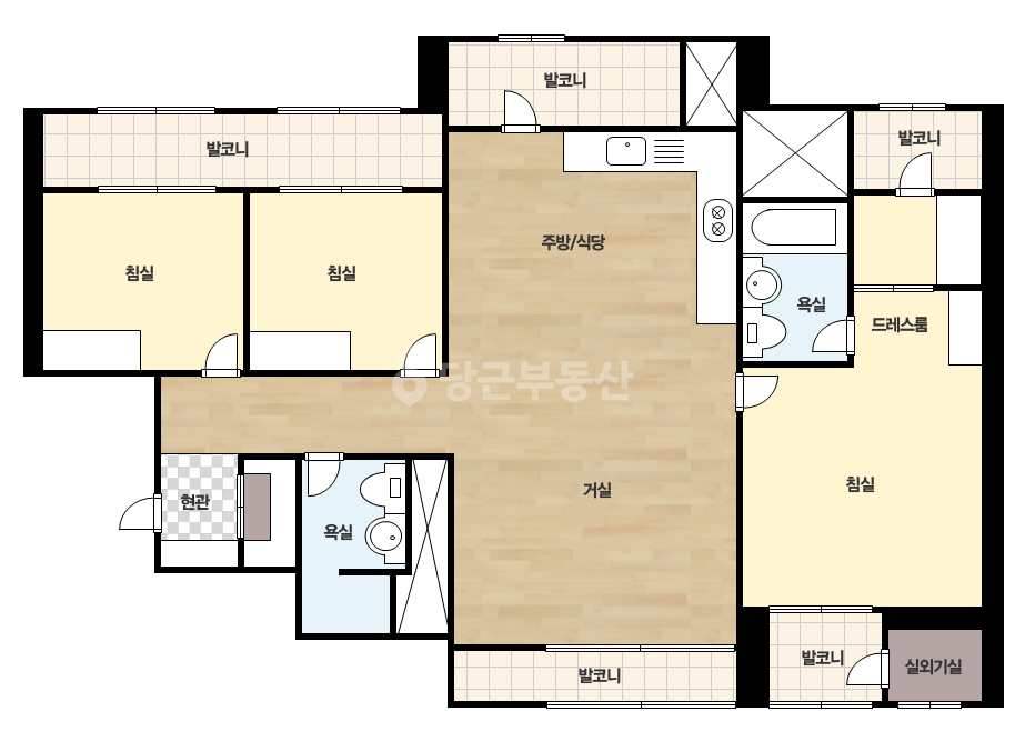기본 평면도