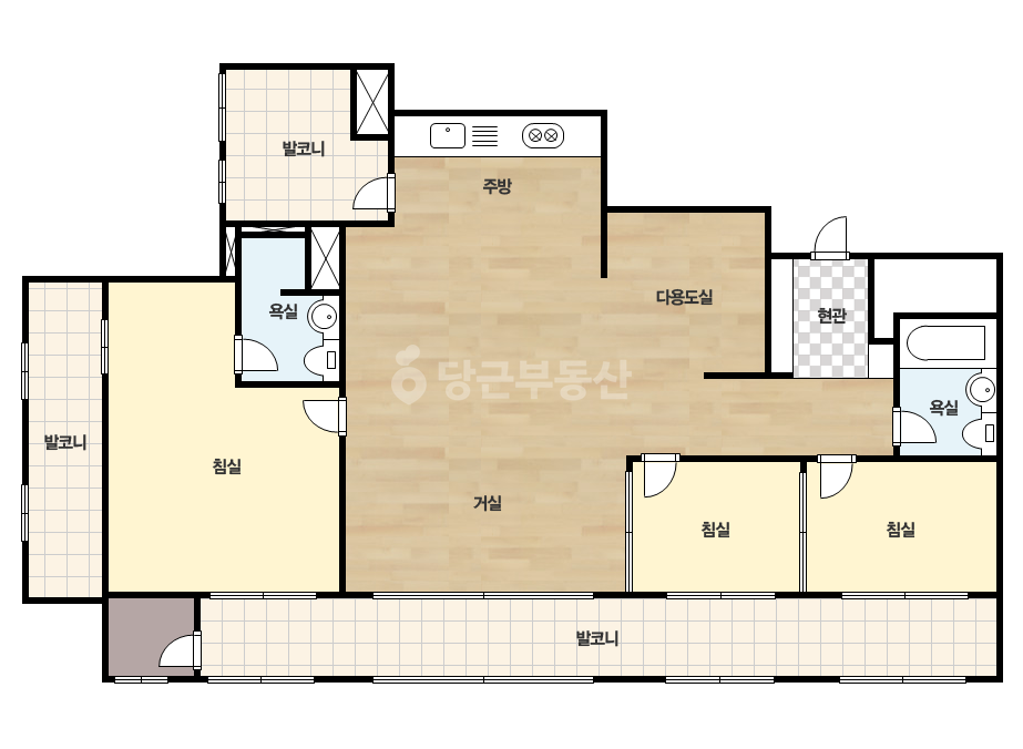 기본 평면도